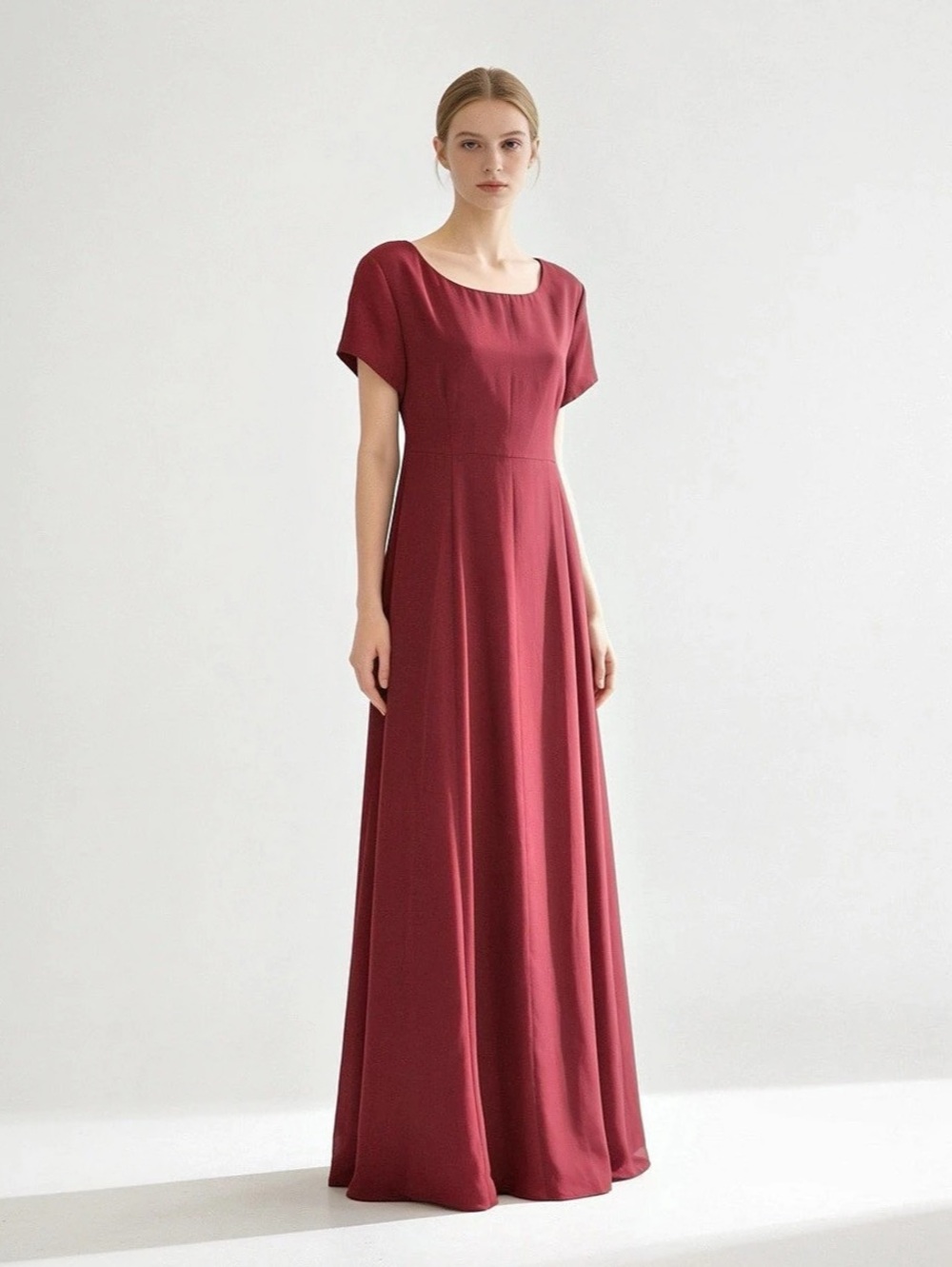 Stephanie Andrews Maxi Dress in Red Size 10 Like New